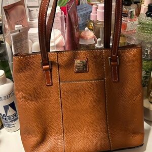 Dooney & Bourke Brown Leather Tote